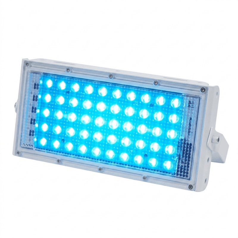 50W LED Flood Light Blue Waterproof IP65 For Outdoor