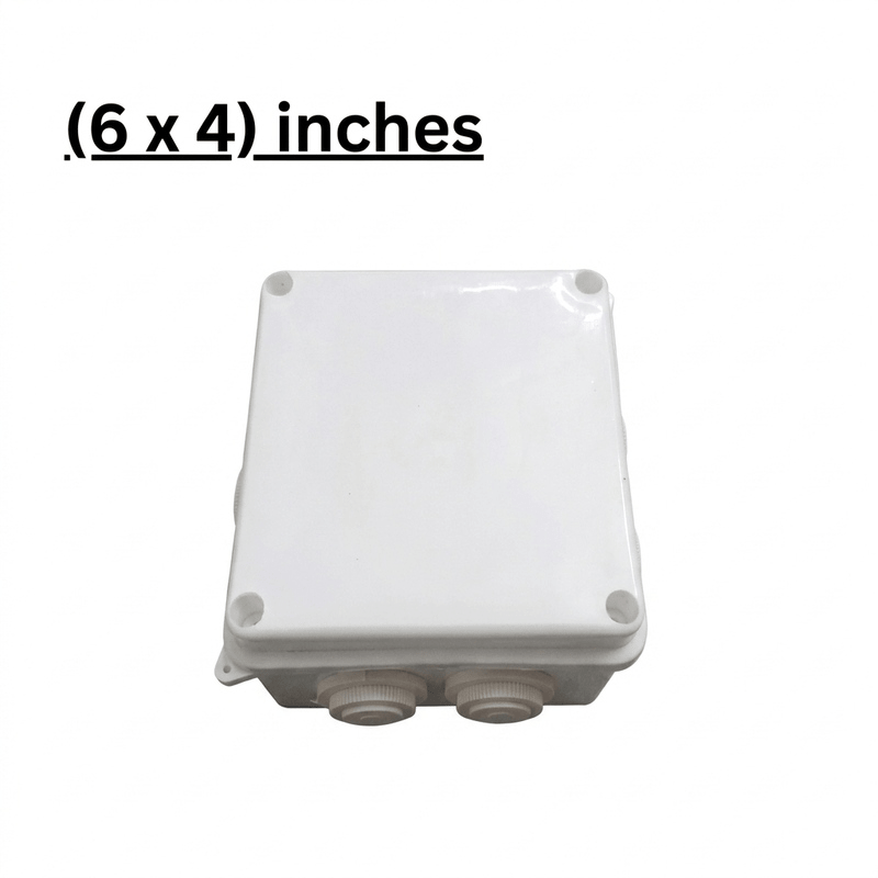 6×4 High-Quality Outdoor CCTV Junction Box for Security Camera Systems – Durable Weatherproof