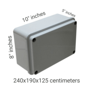 8×10 High-Quality Outdoor CCTV Junction Box for Security Camera Systems – Durable Weatherproof