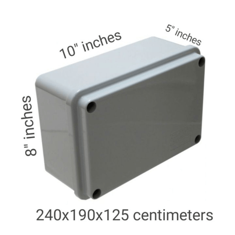 8×10 High-Quality Outdoor CCTV Junction Box for Security Camera Systems – Durable Weatherproof