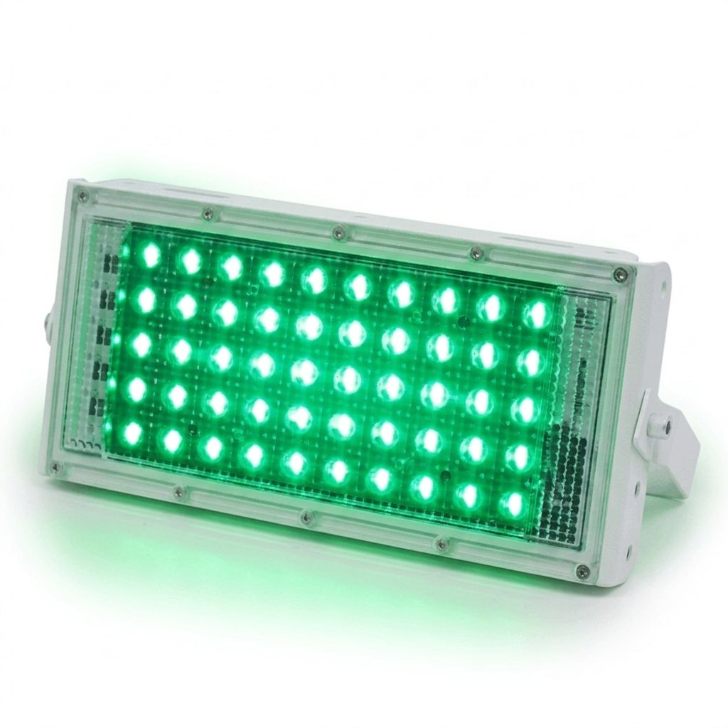 50W LED Flood Light Green Waterproof IP65 For Outdoor